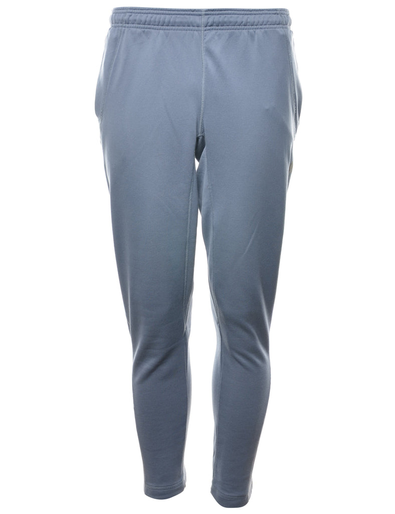 Adidas Grey & Blue Track Pants - W30 L30