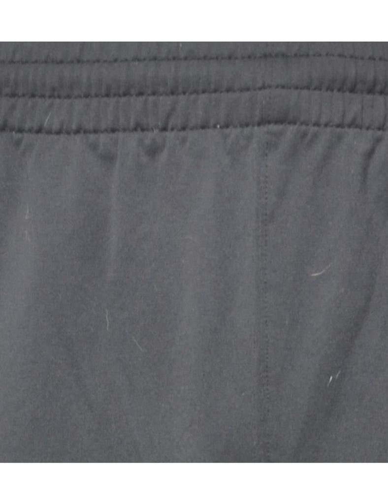 Adidas Plain Black Track Pants - W36 L31