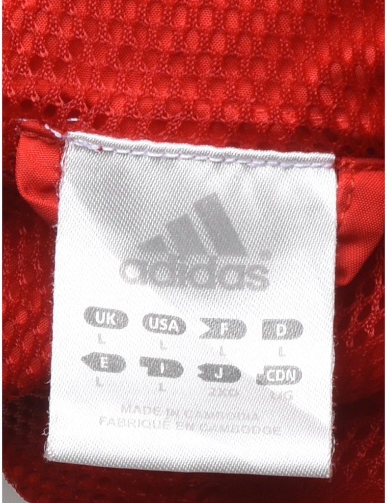 Adidas Red Jacket - L