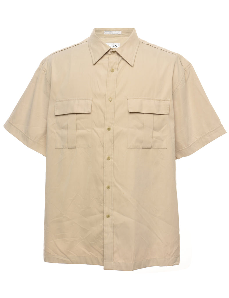 Alfani Short Sleeve Smart Shirt - XL