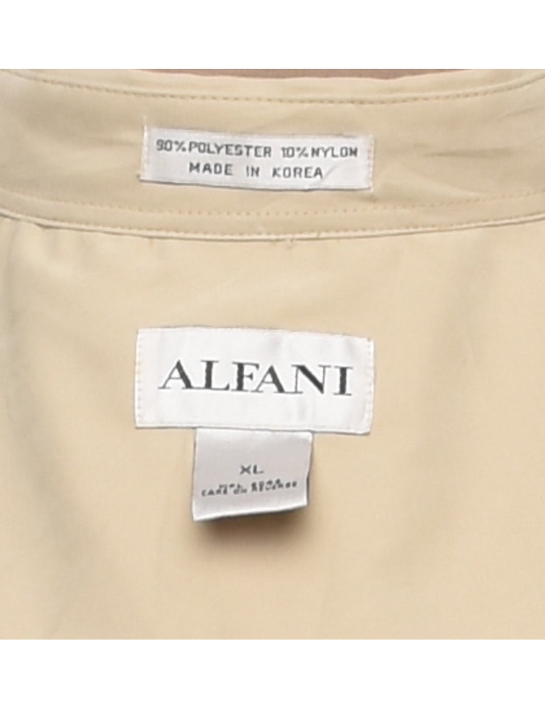 Alfani Short Sleeve Smart Shirt - XL
