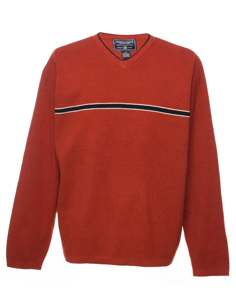 American Eagle Striped Jumper - L