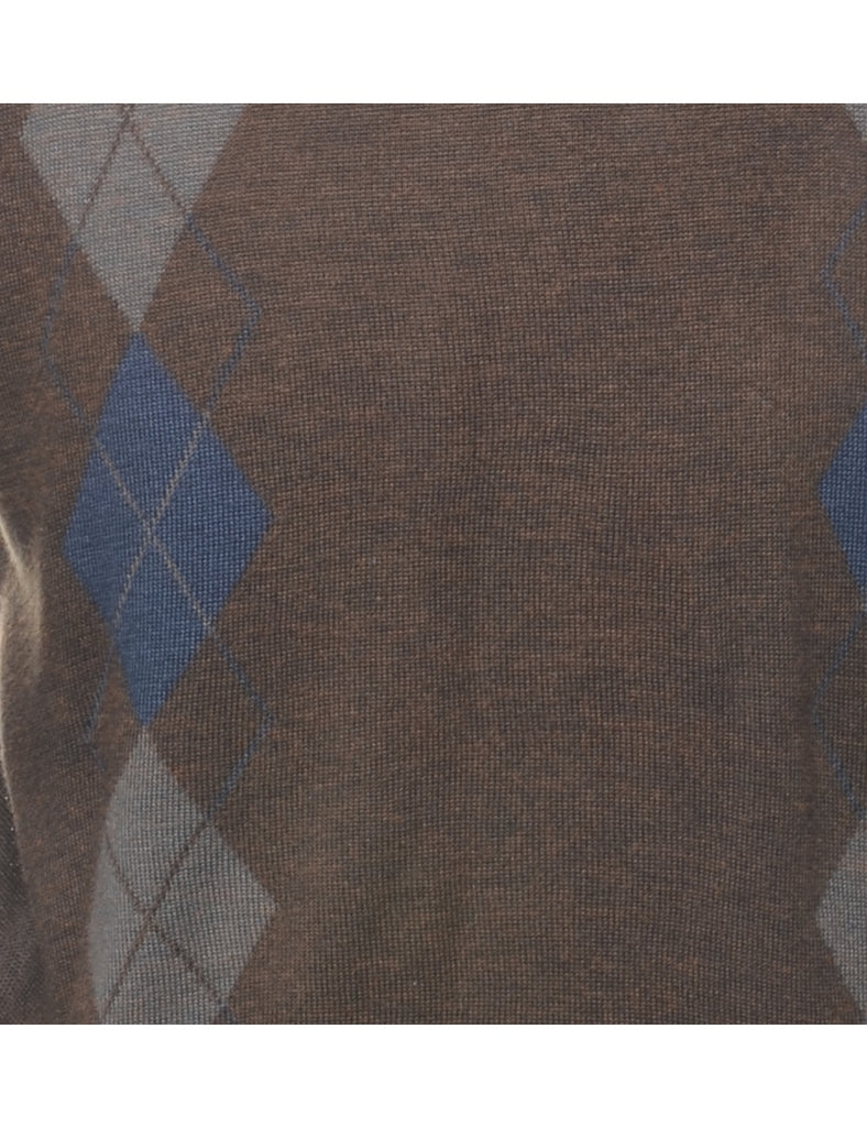 Argyle Jumper - L