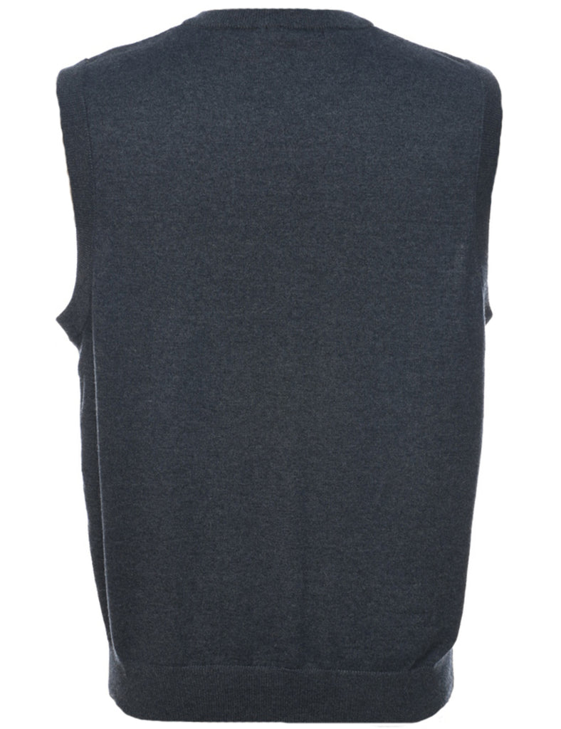 Argyle Sweater Vest - L