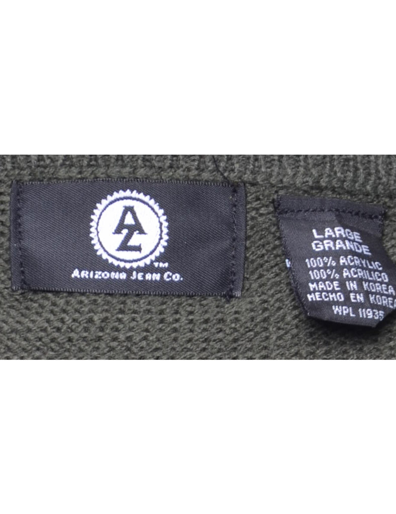 Arizona Dark Green Jumper - L