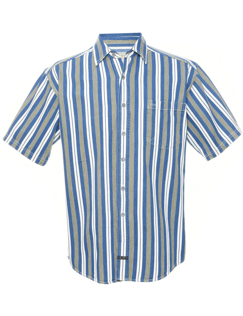 Arizona Striped Denim Shirt - S