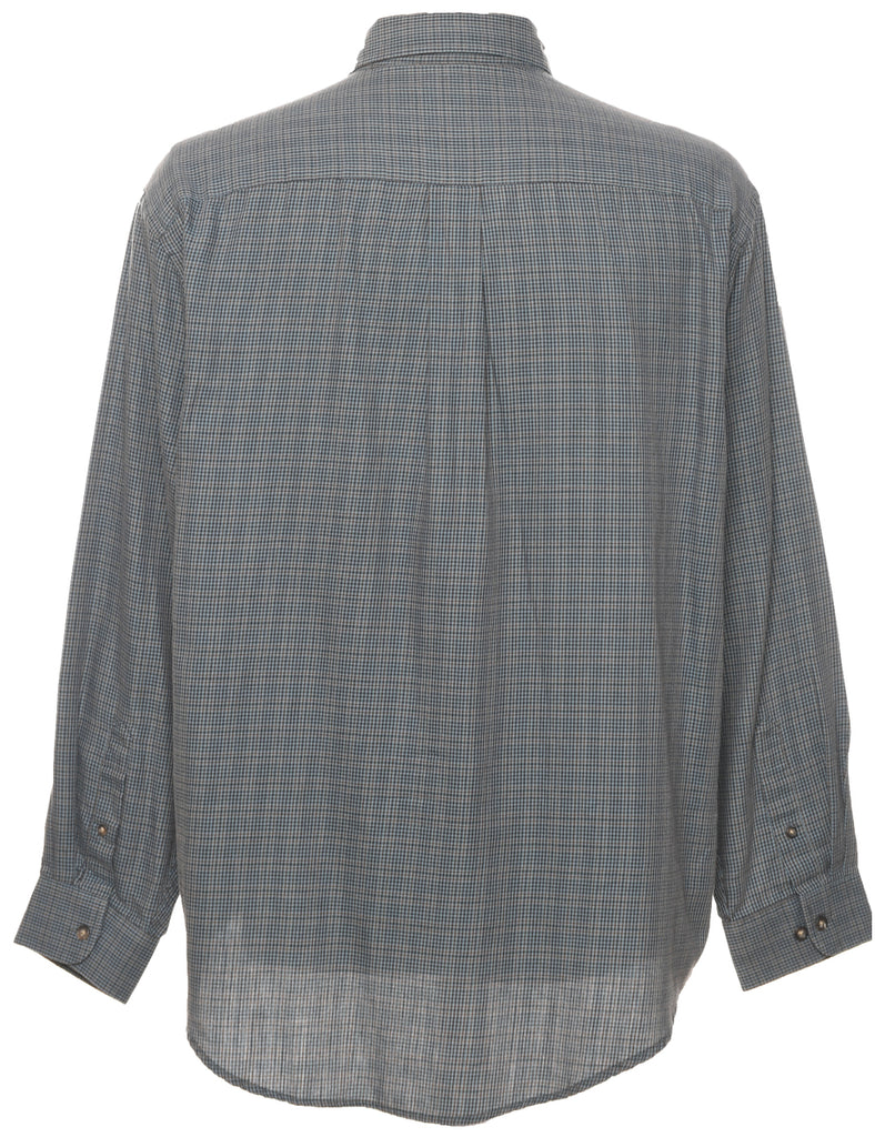 Arrow Checked Grey Shirt - L
