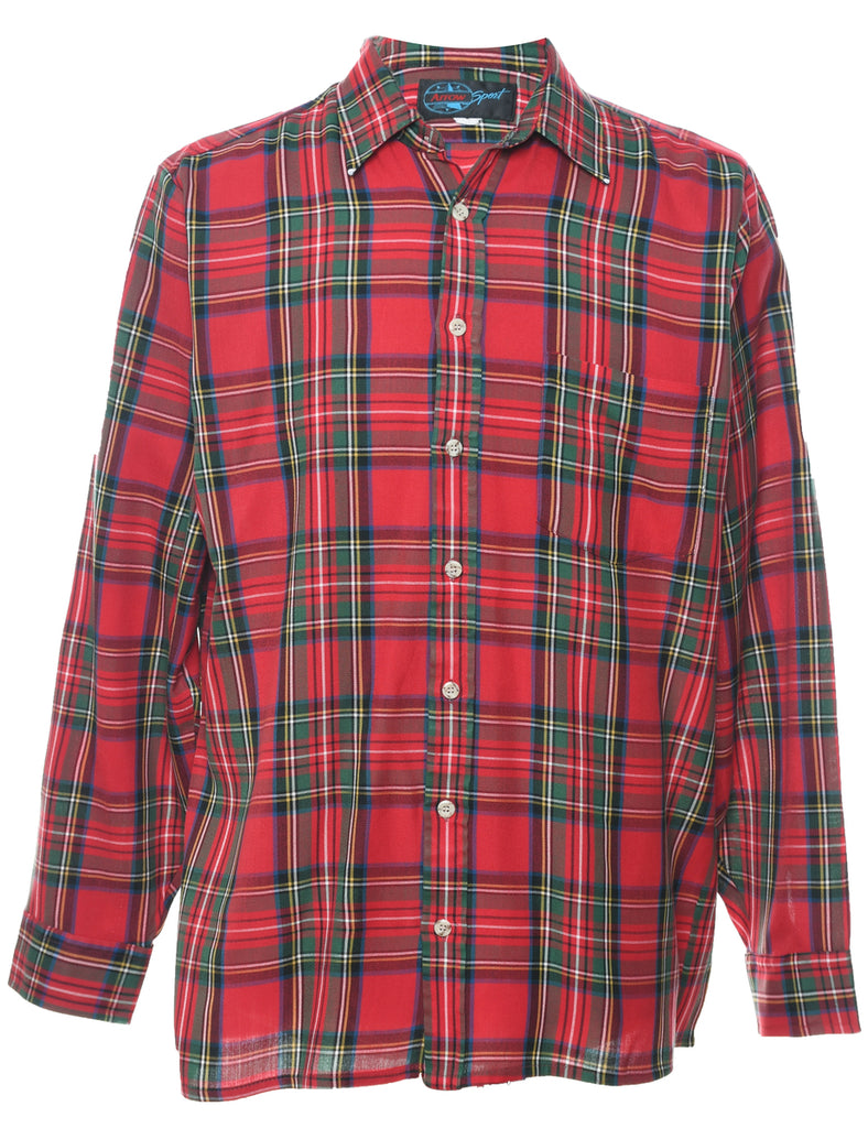 Arrow Checked Shirt - L