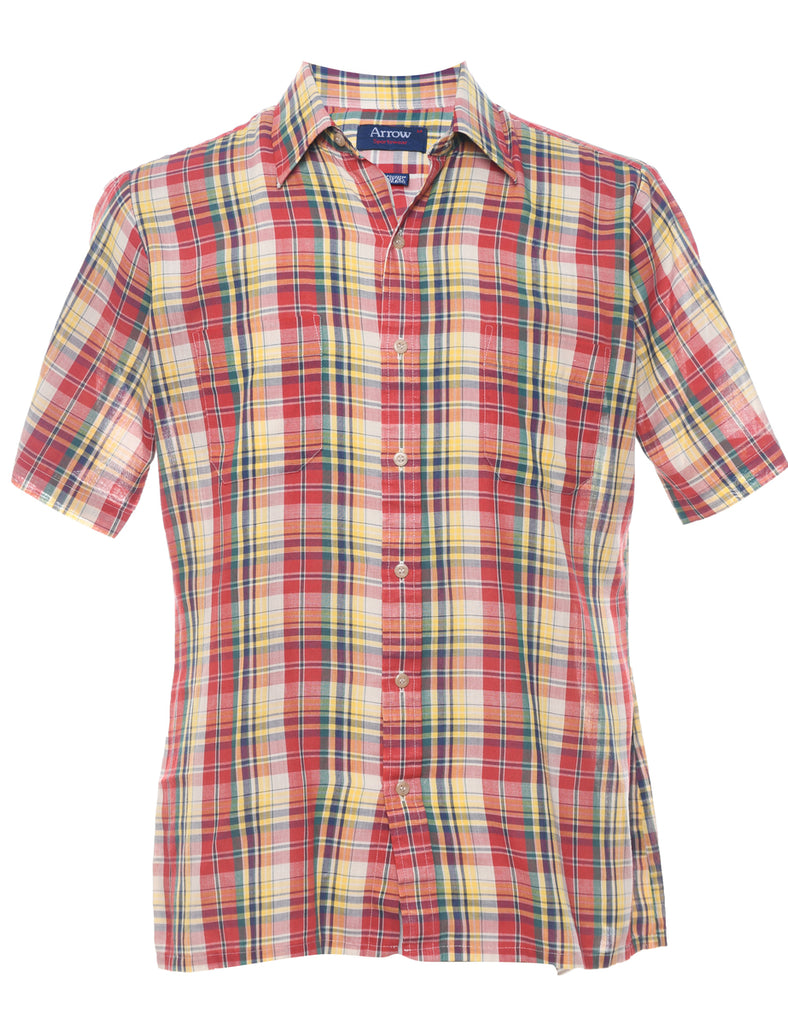 Arrow Checked Shirt - M
