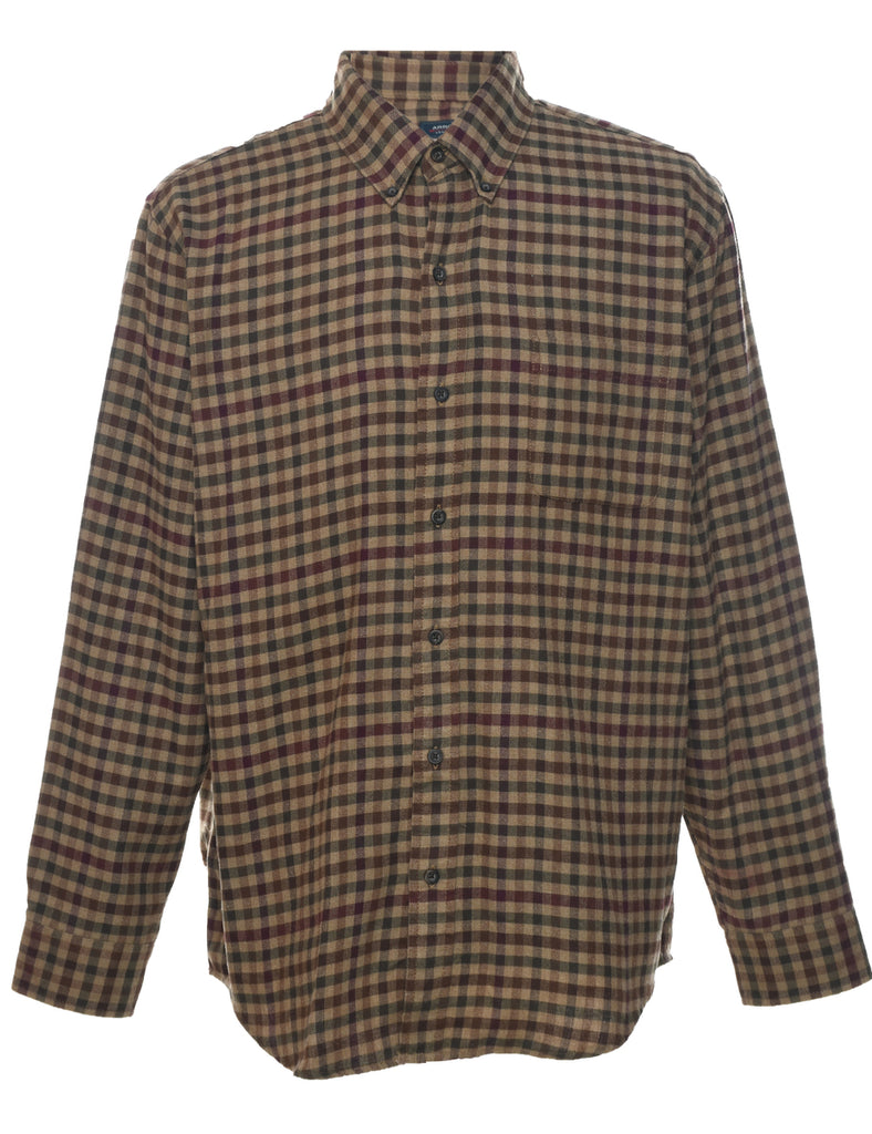 Arrow Checked Shirt - L
