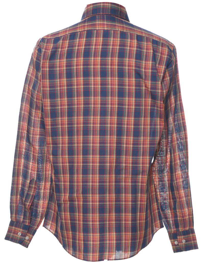 Arrow Checked Shirt - M