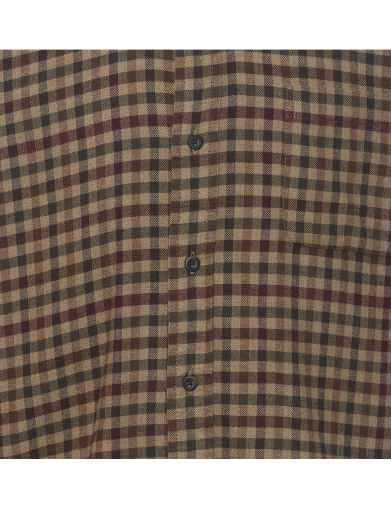 Arrow Checked Shirt - L