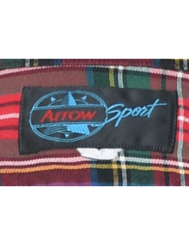 Arrow Checked Shirt - L