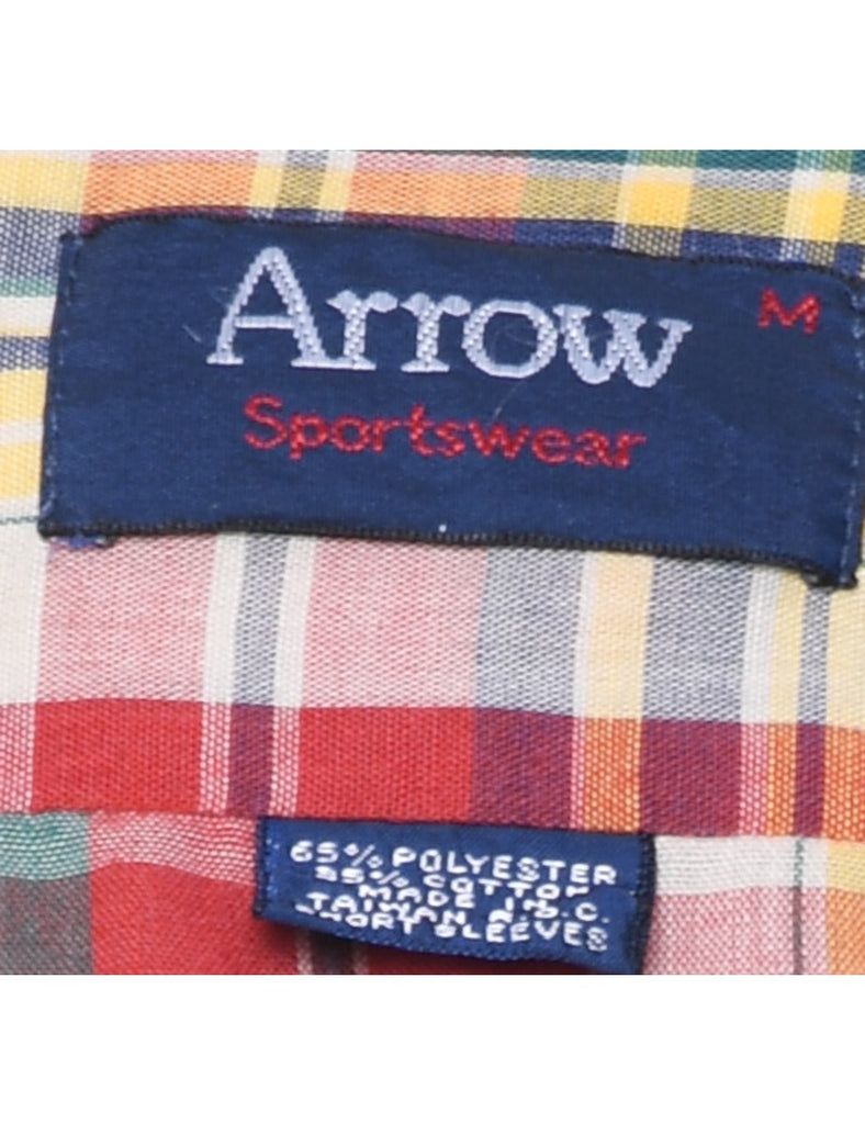 Arrow Checked Shirt - M