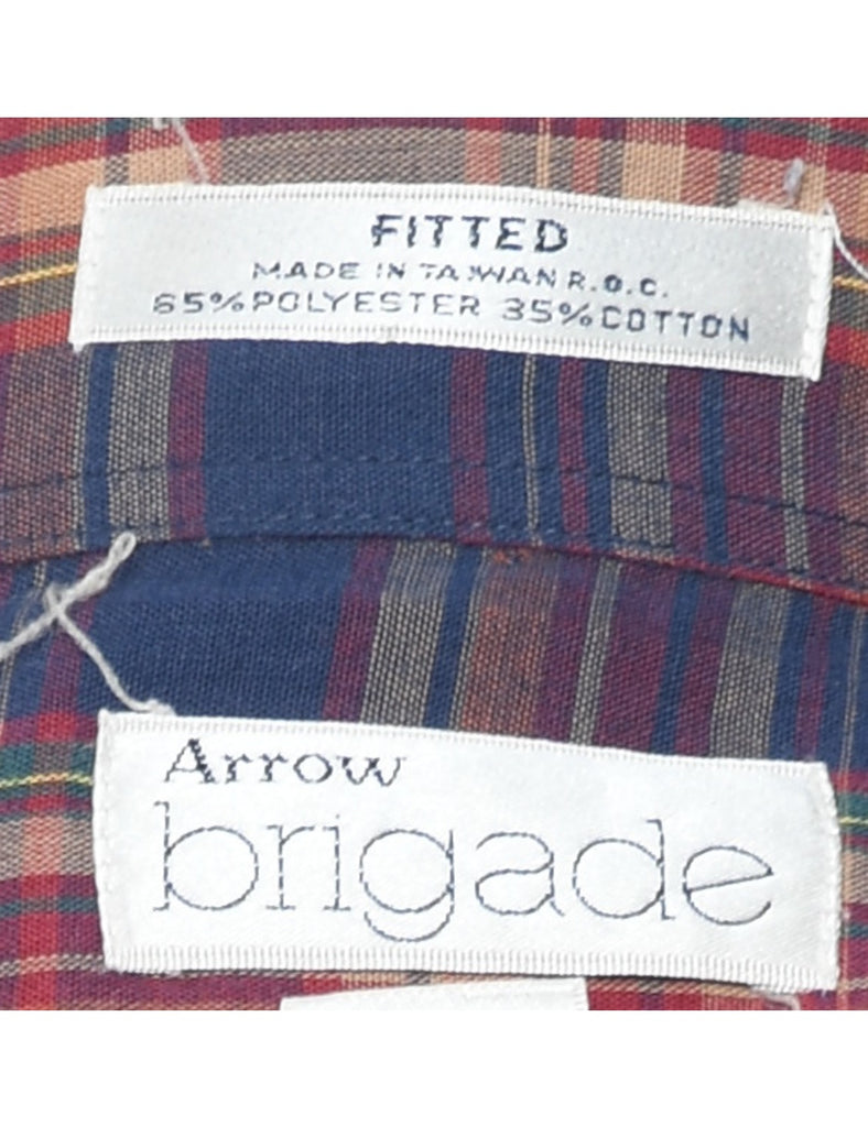 Arrow Checked Shirt - M