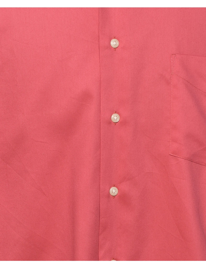 Arrow Salmon Pink Shirt - L