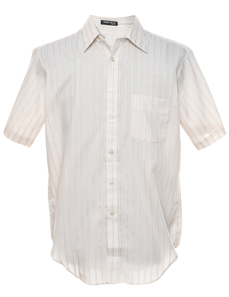 Arrow Striped Short Sleeved Shirt - L