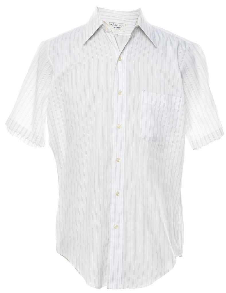 Arrow Striped Short Sleeved Shirt - L