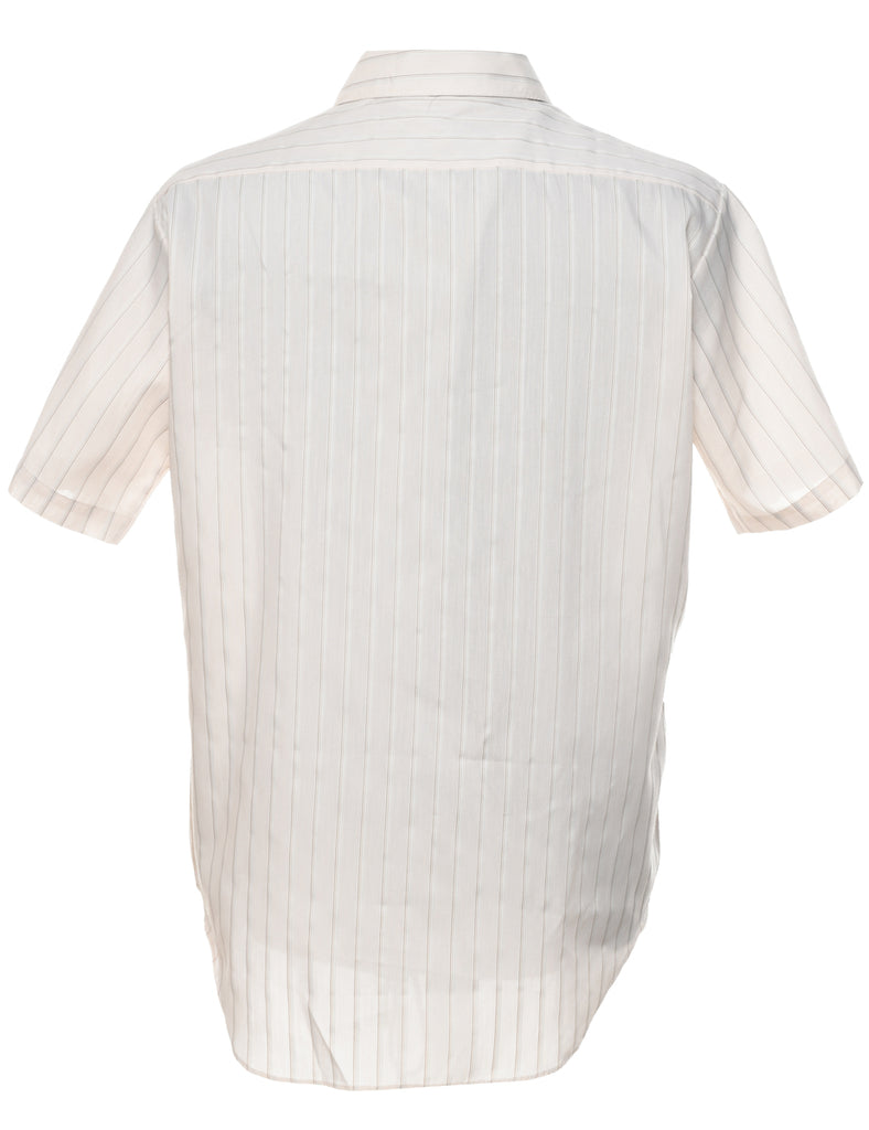 Arrow Striped Short Sleeved Shirt - L