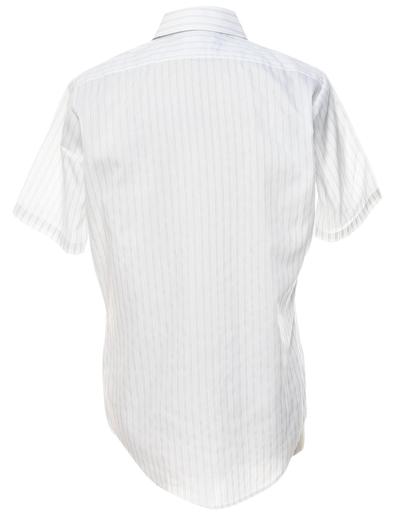 Arrow Striped Short Sleeved Shirt - L