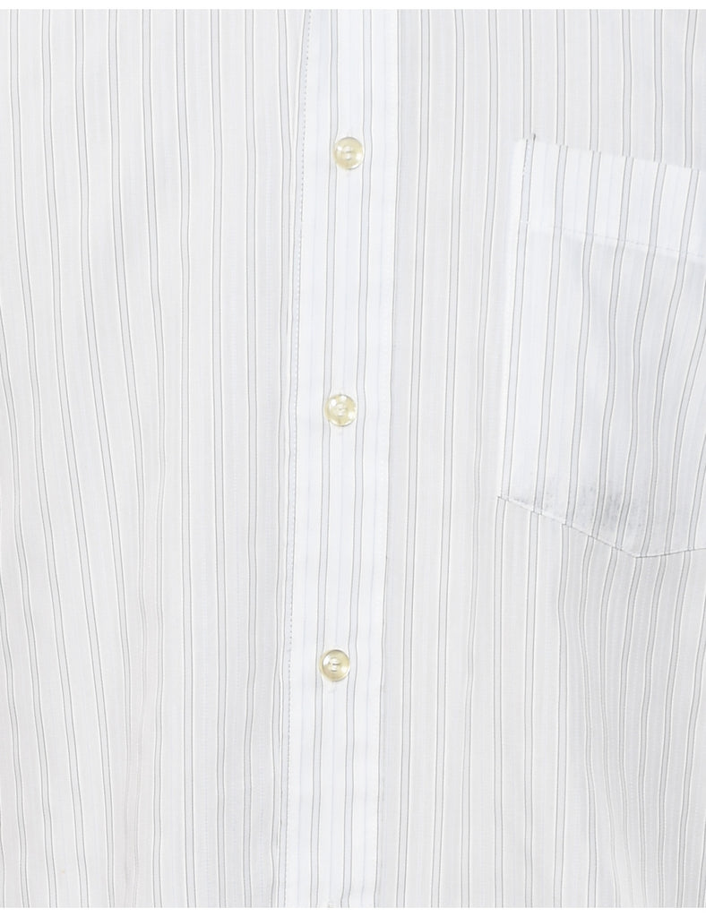 Arrow Striped Short Sleeved Shirt - L