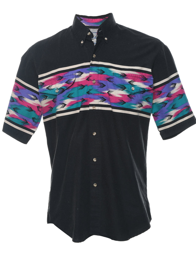 Aztec Pattern Shirt - M