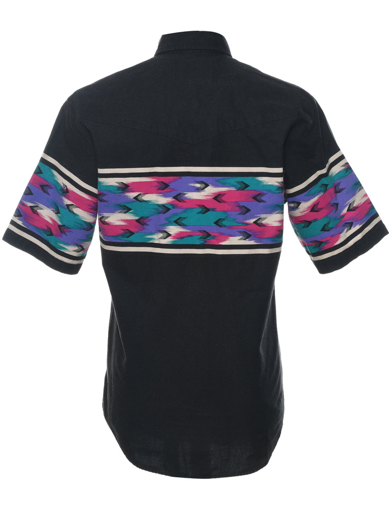 Aztec Pattern Shirt - M