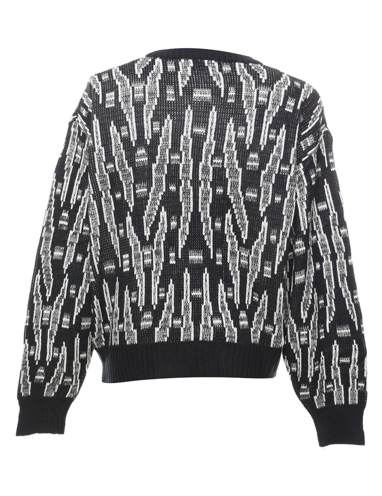 Barnaby Patterned Jumper - L