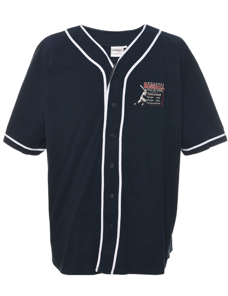Baseball Printed T-shirt - XXL