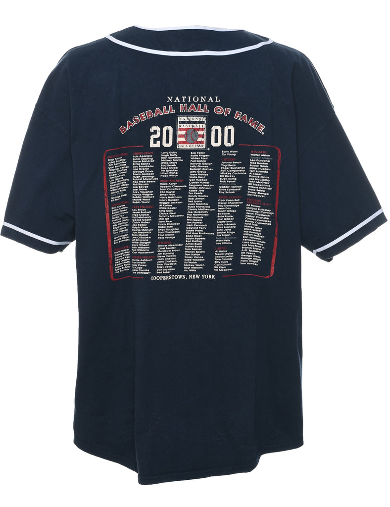Baseball Printed T-shirt - XXL