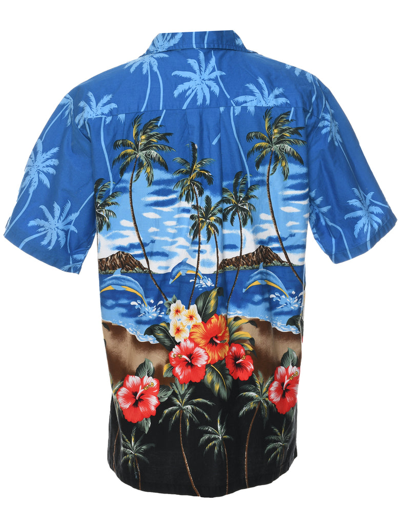 Beach Hawaiian Shirt - L