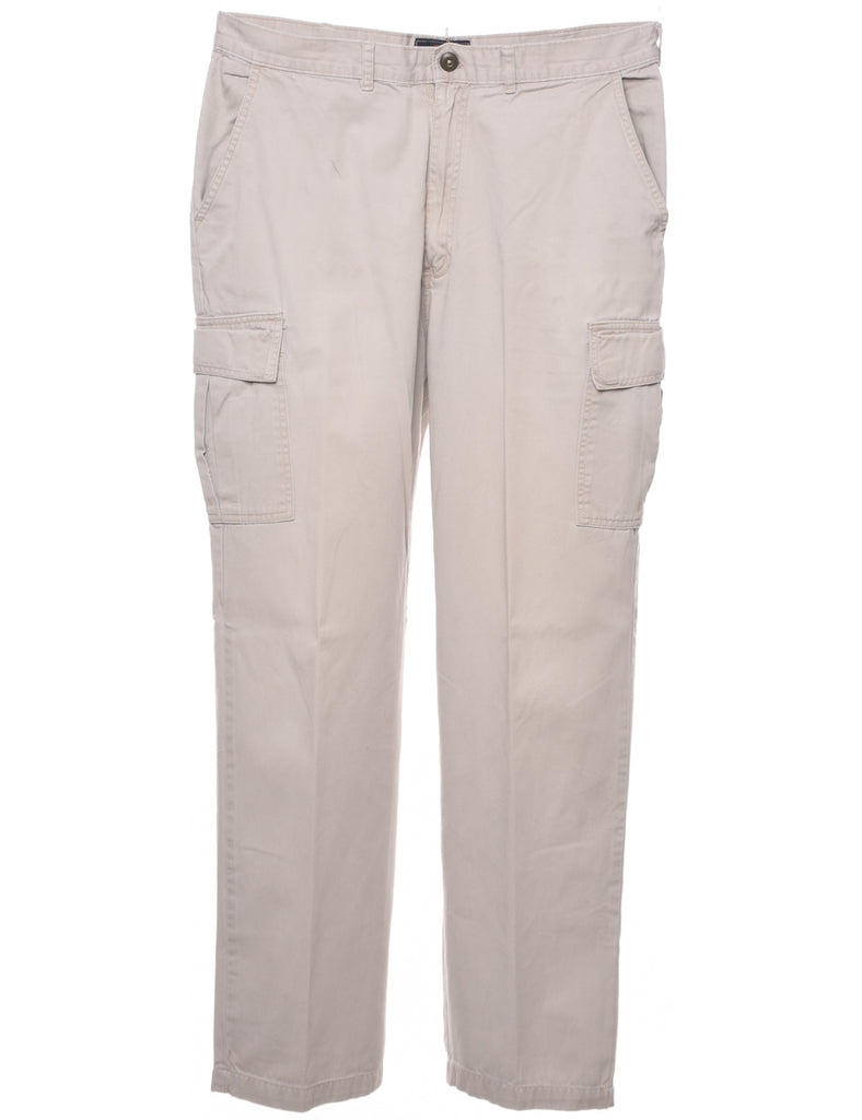 Beige Cargo Trousers - W36 L31