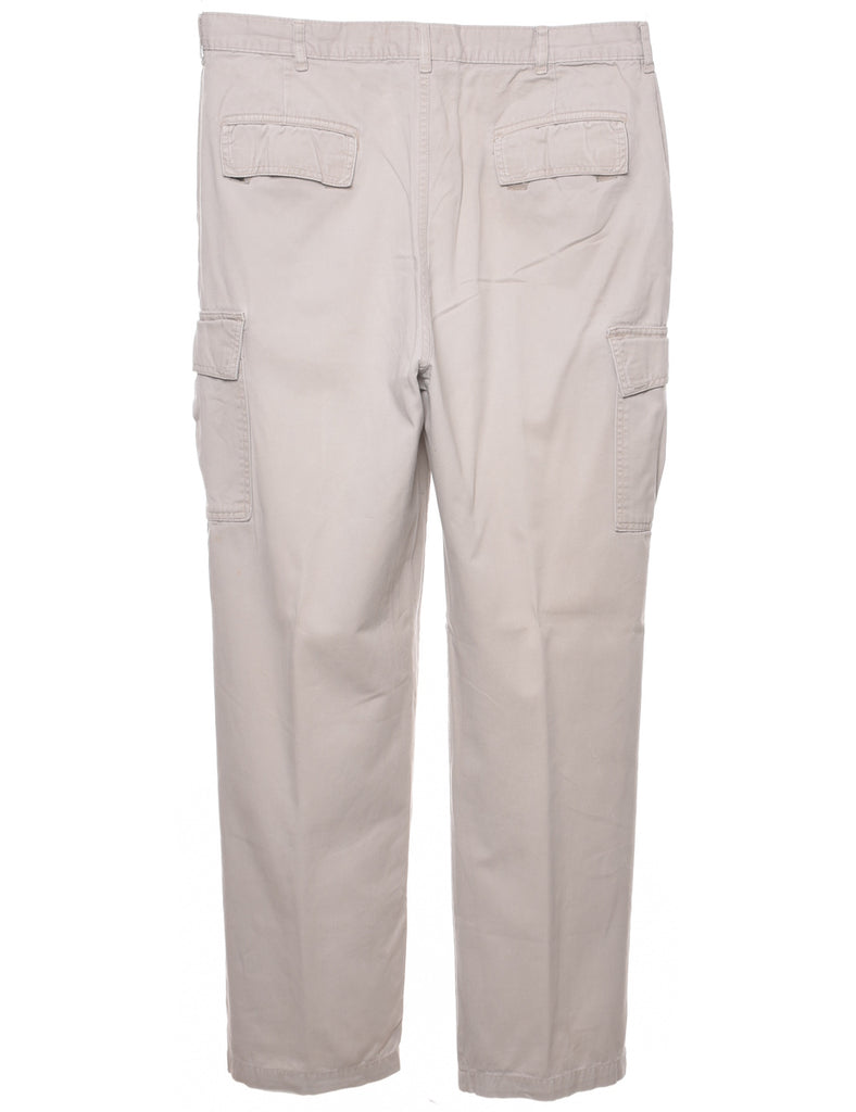 Beige Cargo Trousers - W36 L31