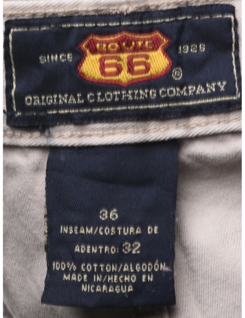 Beige Cargo Trousers - W36 L31