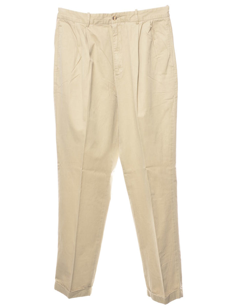 Beige Classic Chinos - W34 L31