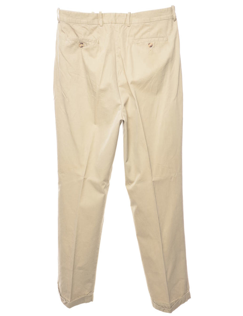 Beige Classic Chinos - W34 L31