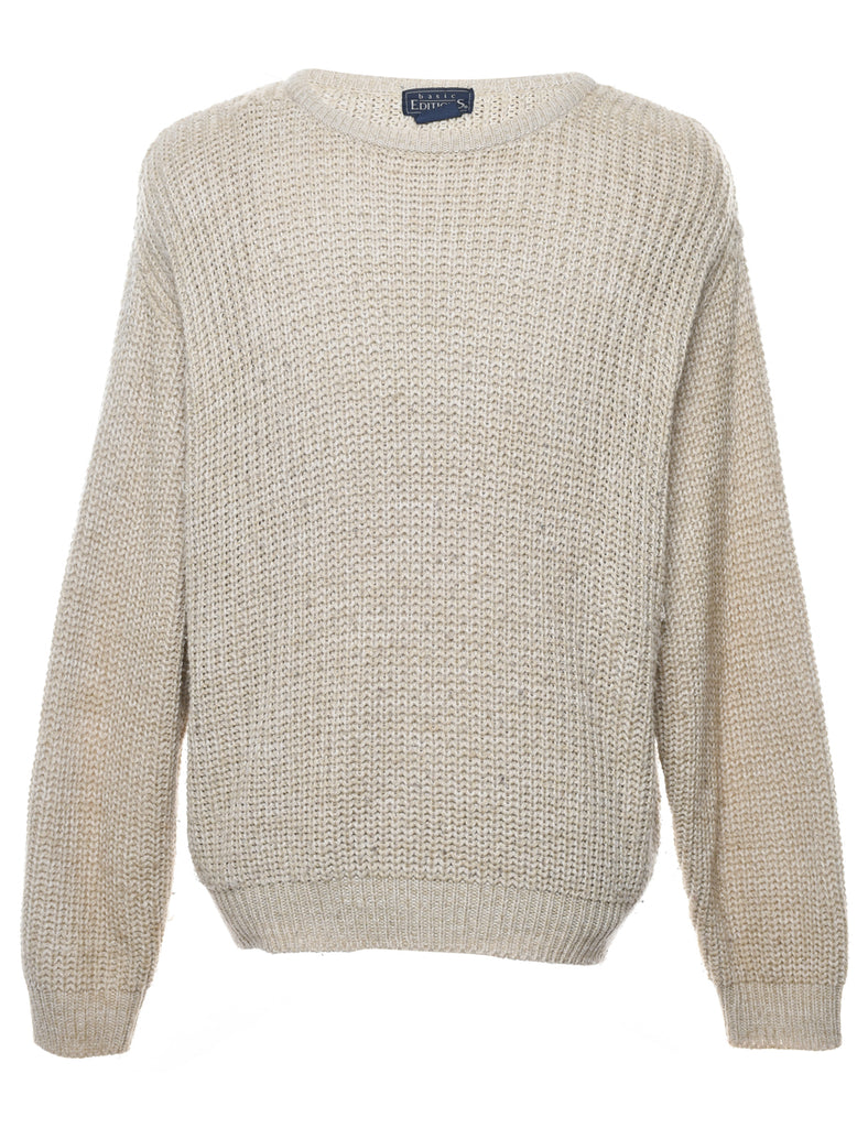 Beige Jumper - M