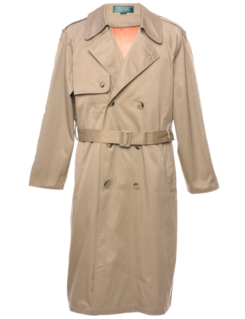 Beige Trench Coat - XL