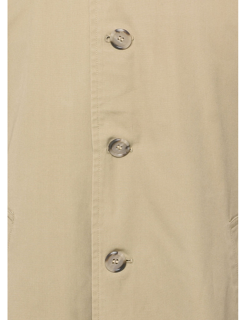 Beige Trench Coat - L