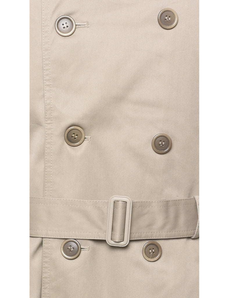 Beige Trench Coat - L