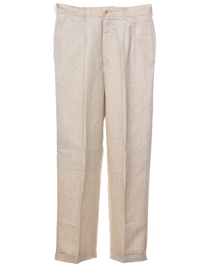Beige Trousers - W32 L31