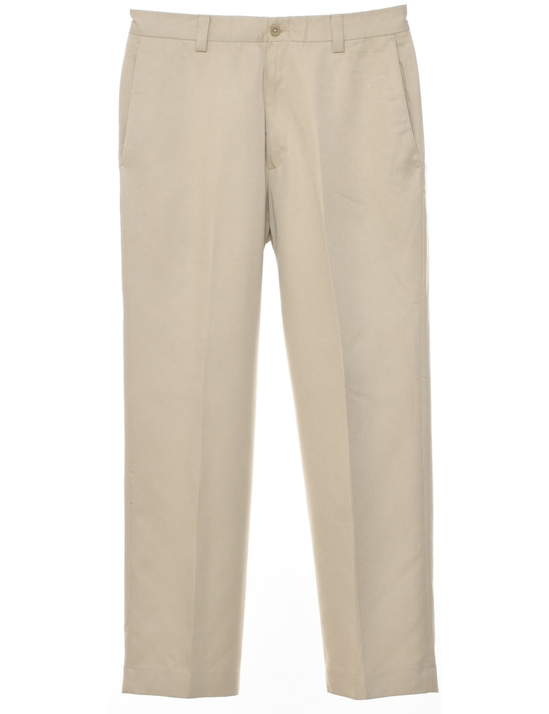 Beige Trousers - W32 L30