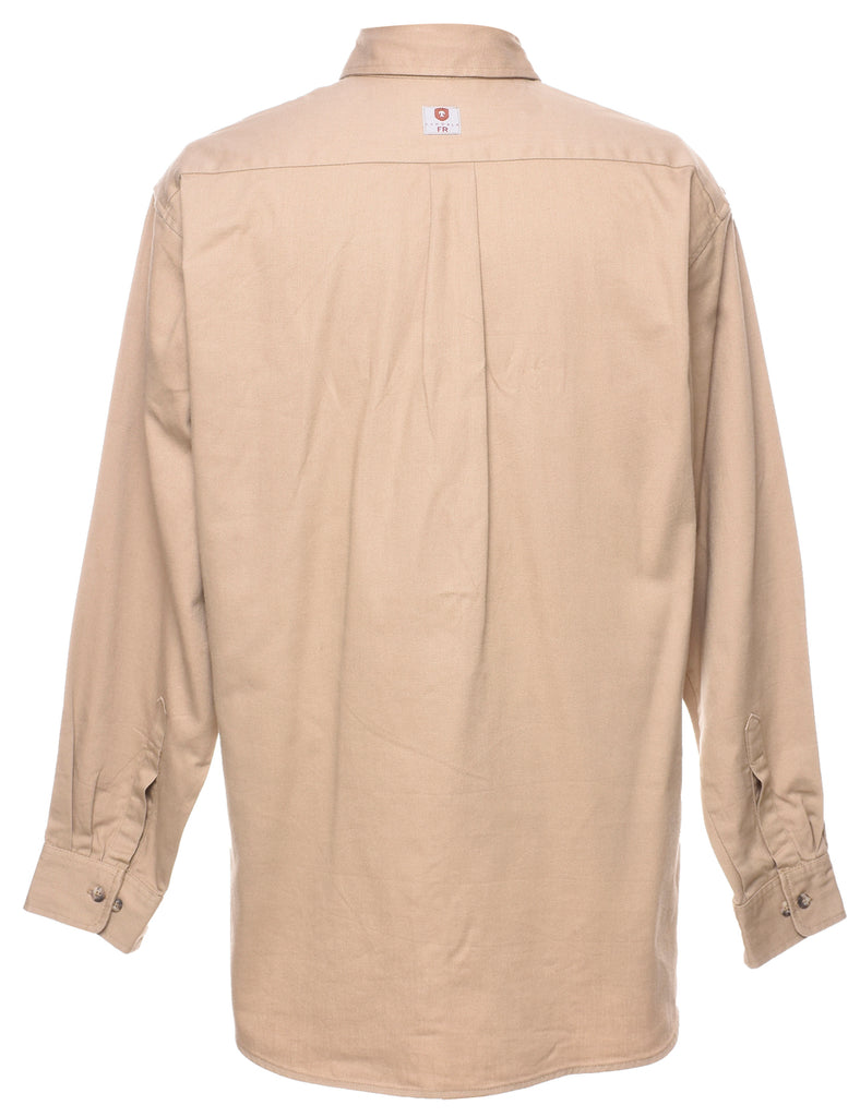 Beige Workwear Shirt - L