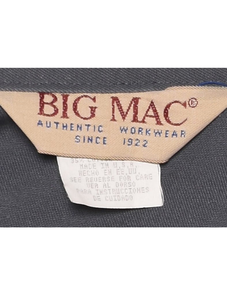 Big Mac Zip Front Boiler Suit - L