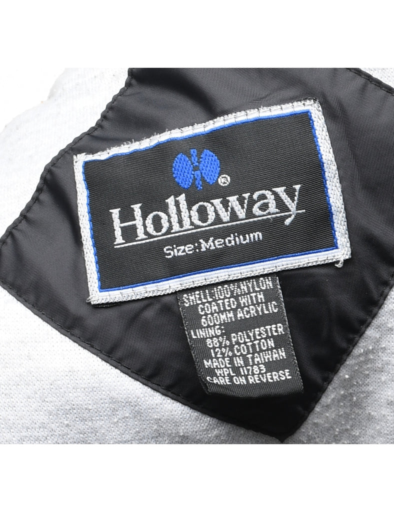 Black Ashley Nylon Jacket - M
