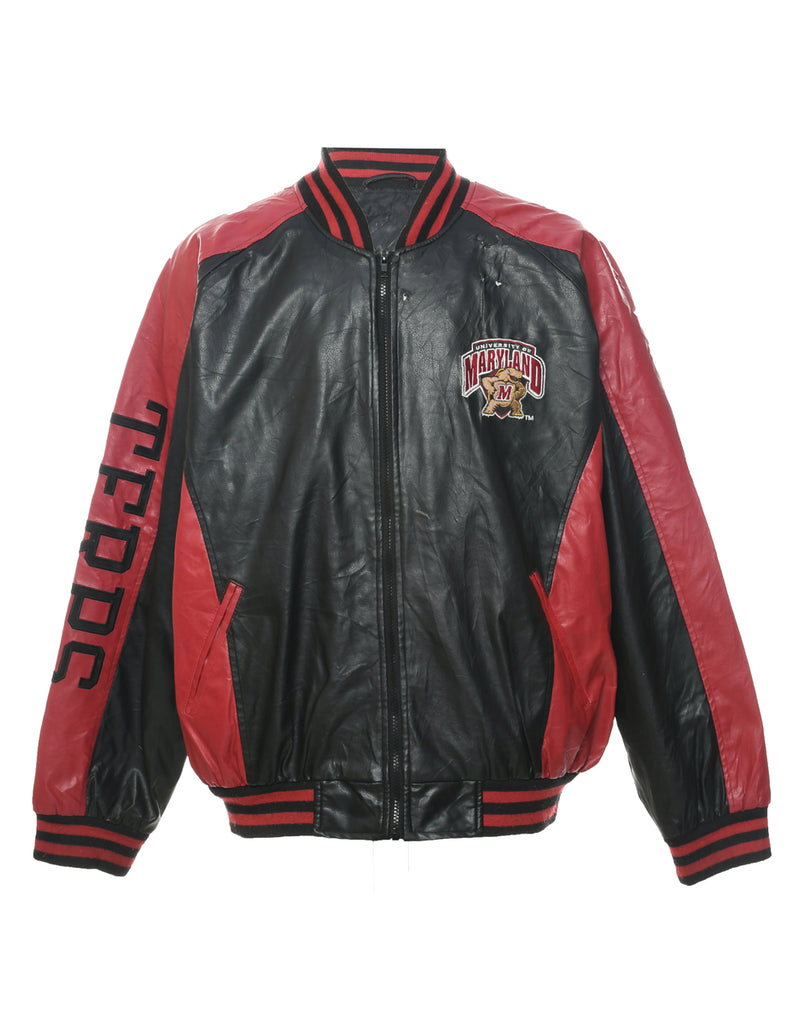 Black Bomber Jacket - XL