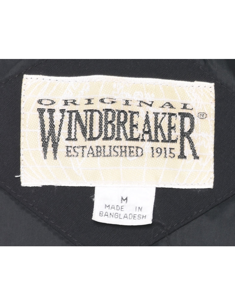 Black Bomber Jacket - M