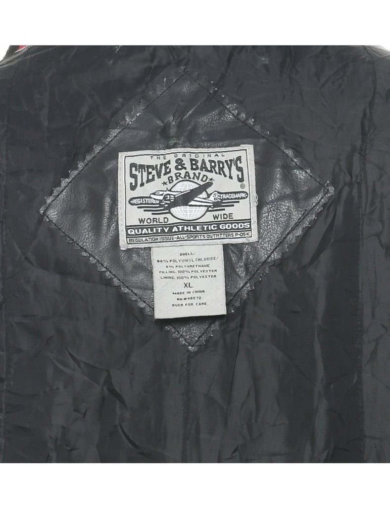 Black Bomber Jacket - XL