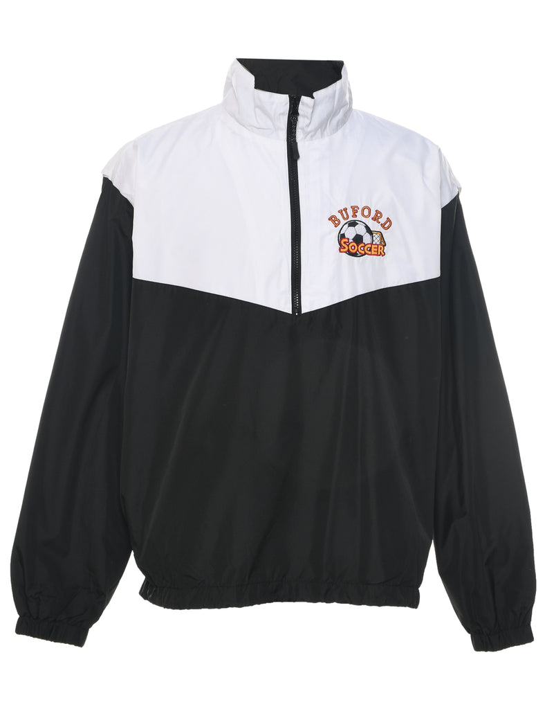 Black Buford Soccer Jacket - XL