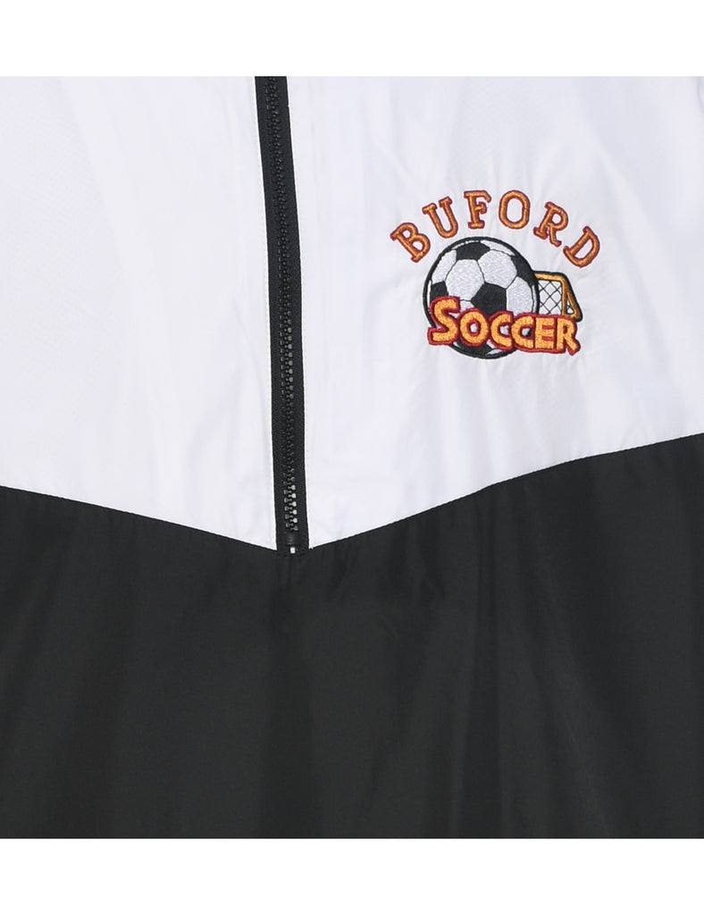 Black Buford Soccer Jacket - XL